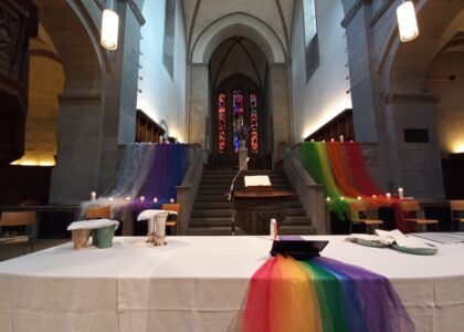 Gay Christian vigil Zurich